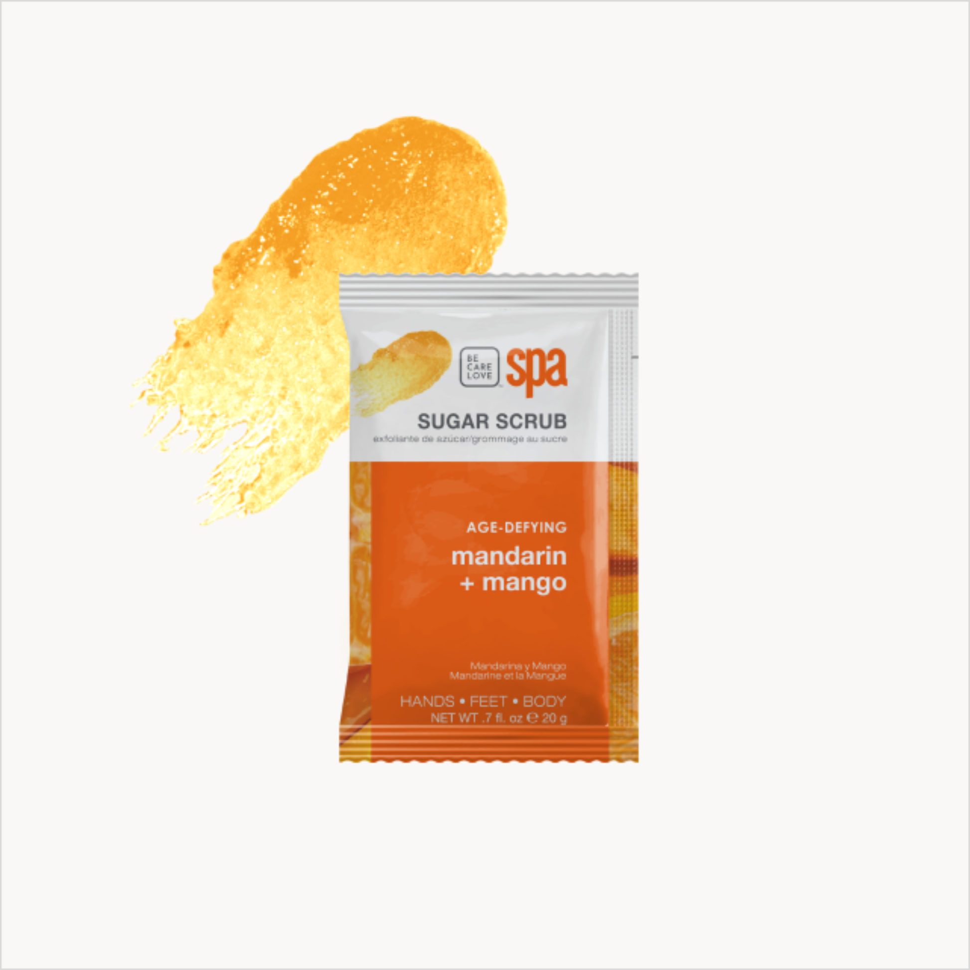 BCL SPA Age Defying Mandarin + Mango Sugar Scrub