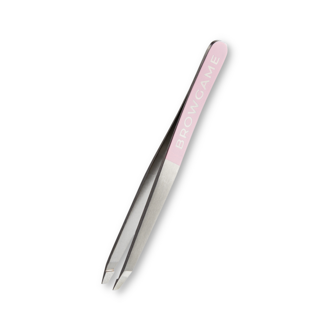 Browgame Cosmetics Slanted Tweezer Pink