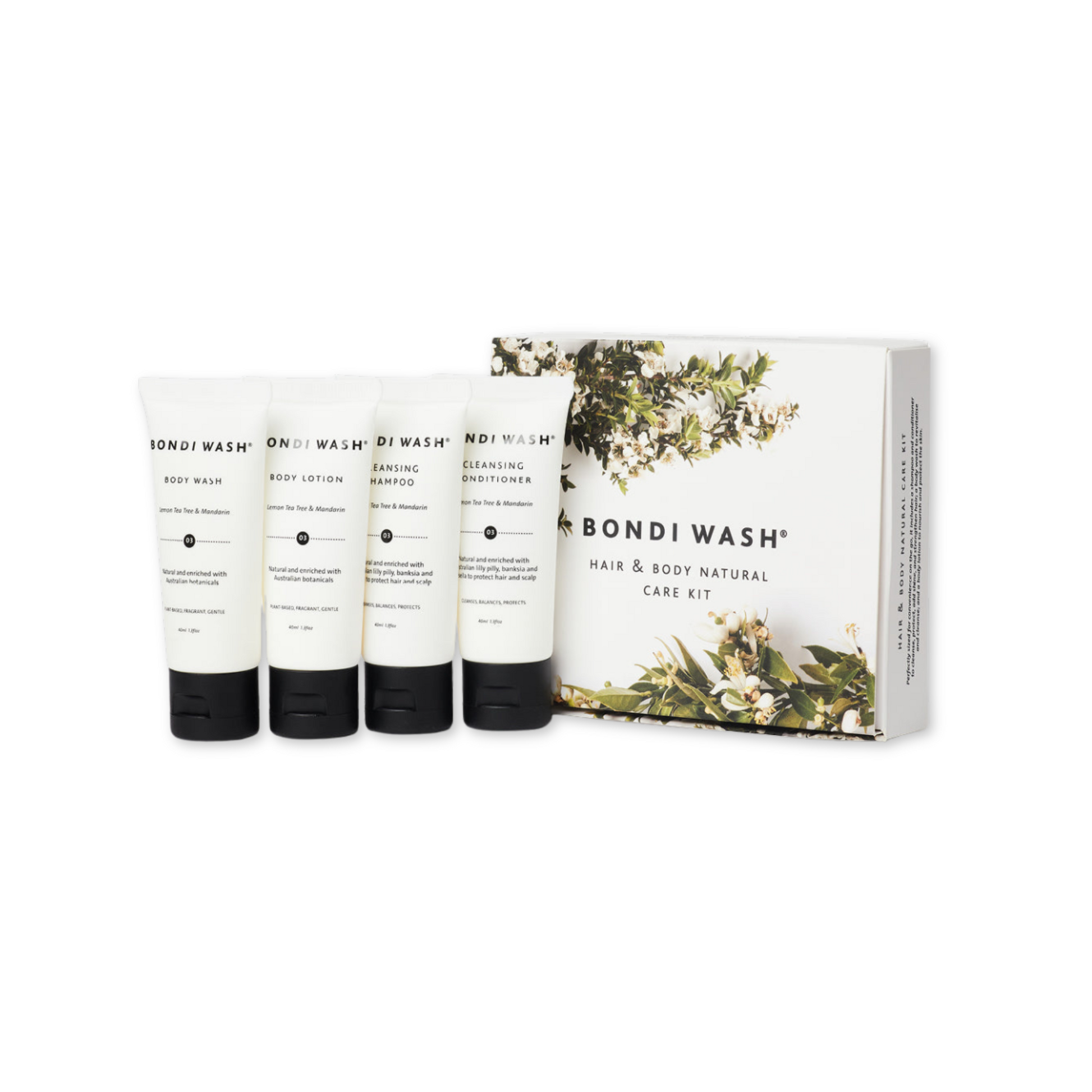 Bondi Wash Hair & Body Natural Care Kit 02