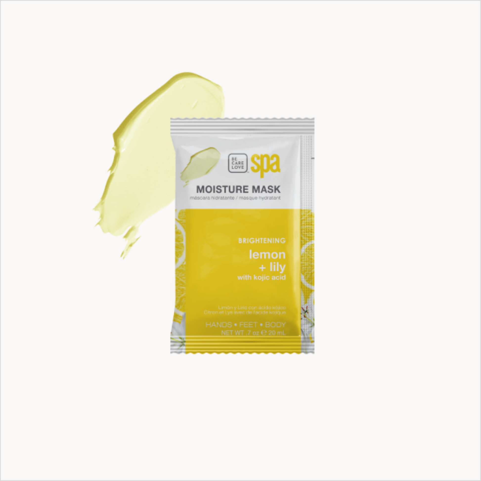 BCL SPA Brightening Lemon + Lily & Kojic Acid Moisture Mask