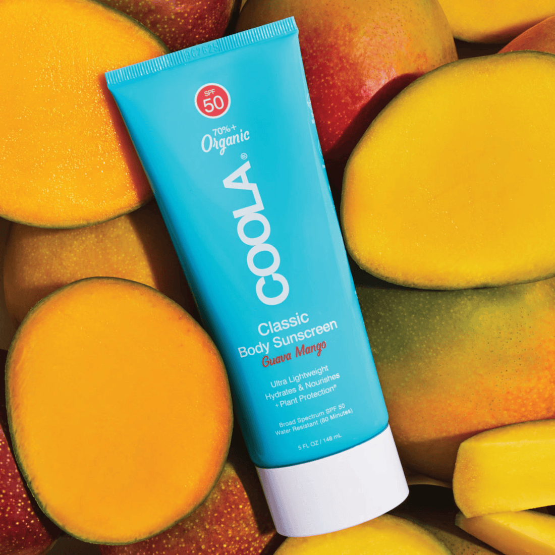 Coola Classic Body Organic Sunscren Lotion SPF50 - Guava Mango