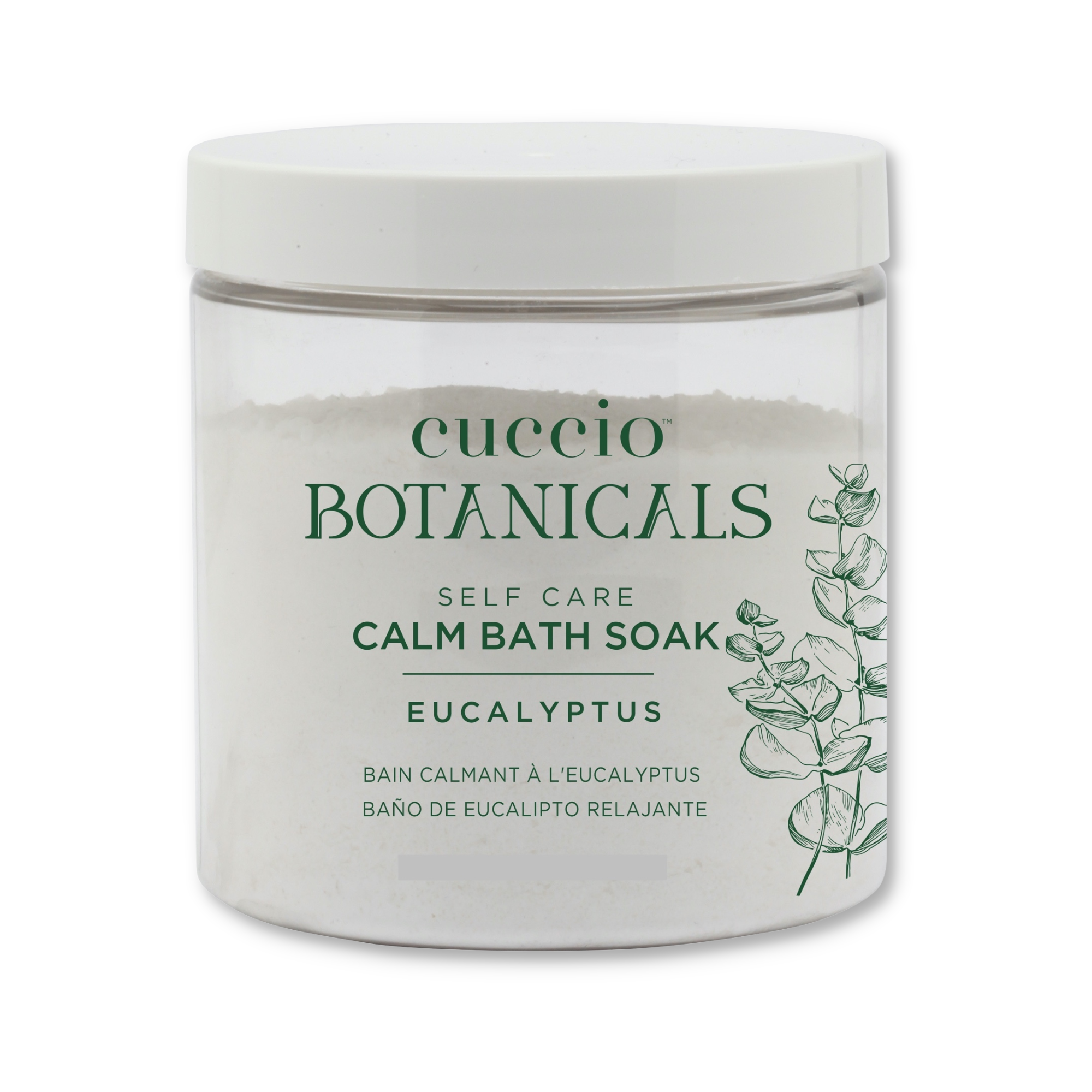 Cuccio Botanicals Calm Bath Soak Eucalyptus