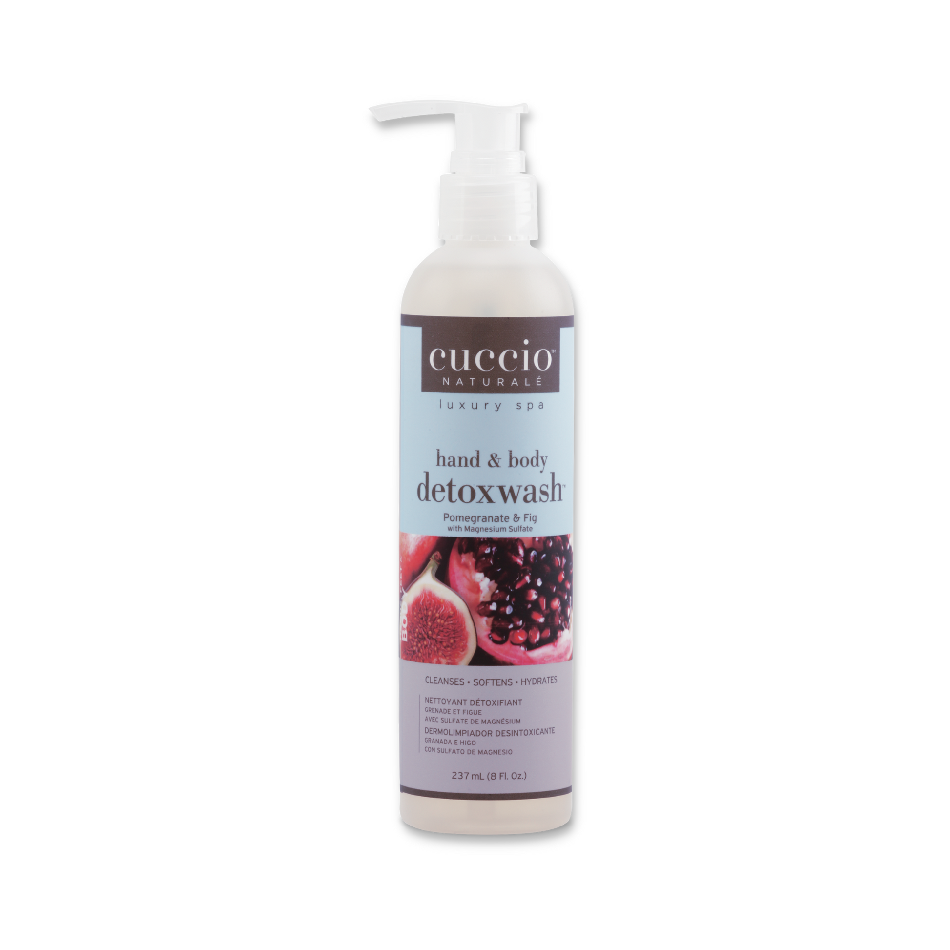 Cuccio Naturalé Hand & Body Detoxwash - Pomegranate & Fig 237ml