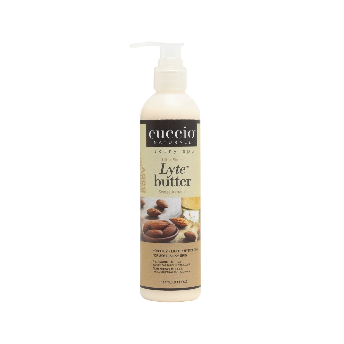 Cuccio Naturalé Lyte Butter Lotion - Sweet Almond 237ml