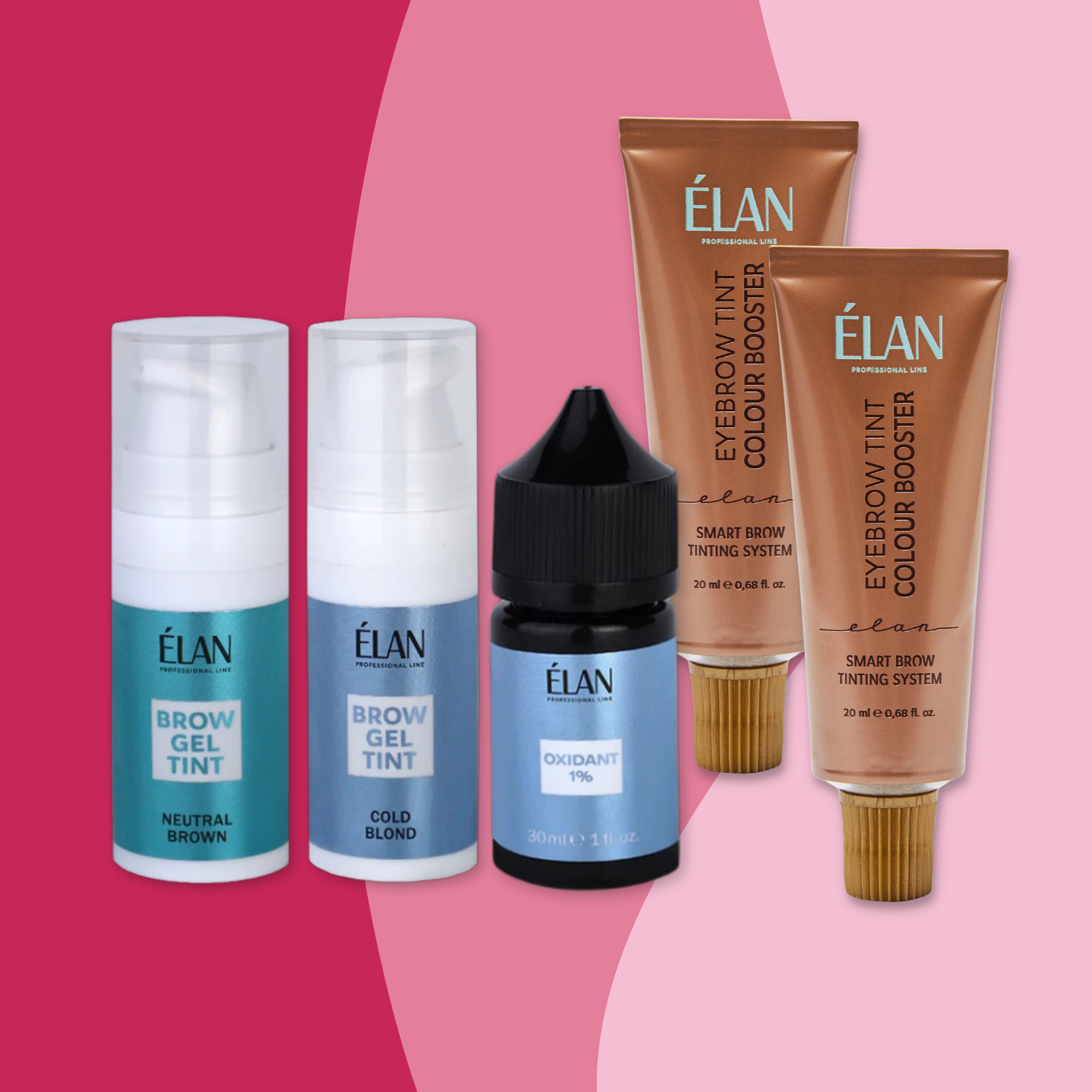 Élan Brow Gel Tint + Booster Kit