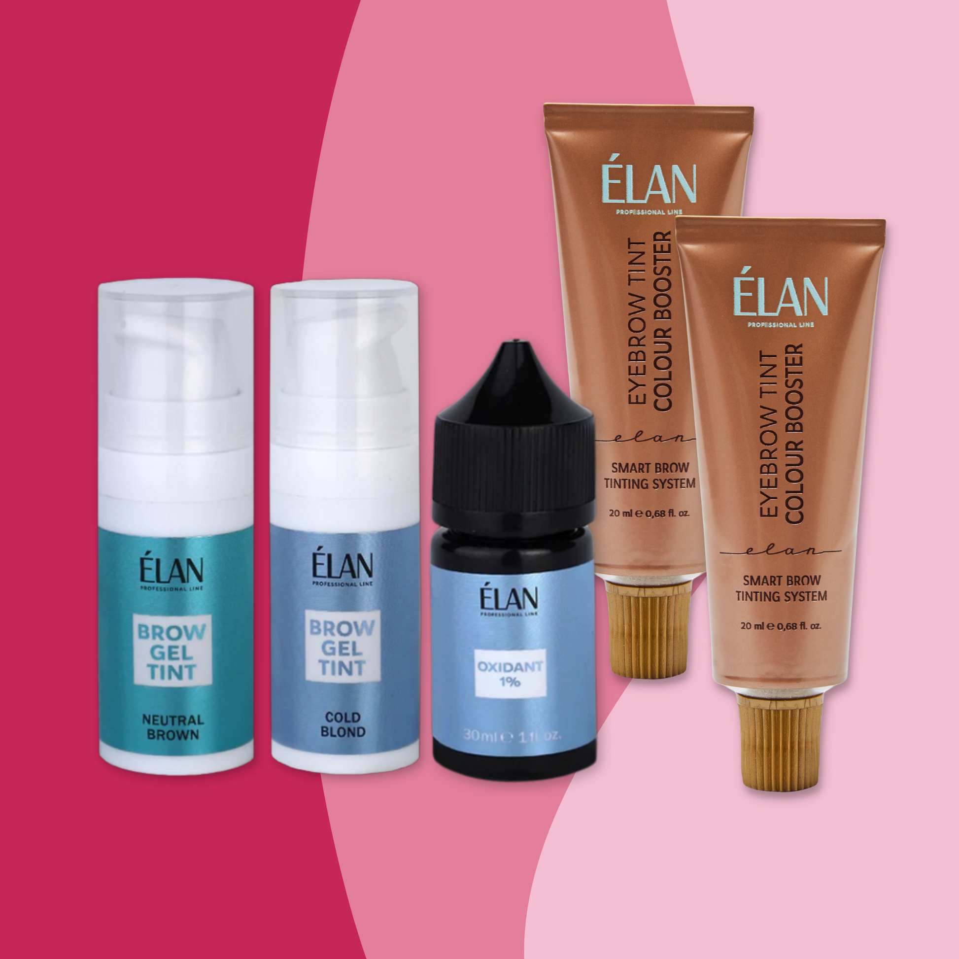 Élan Brow Gel Tint + Booster Kit