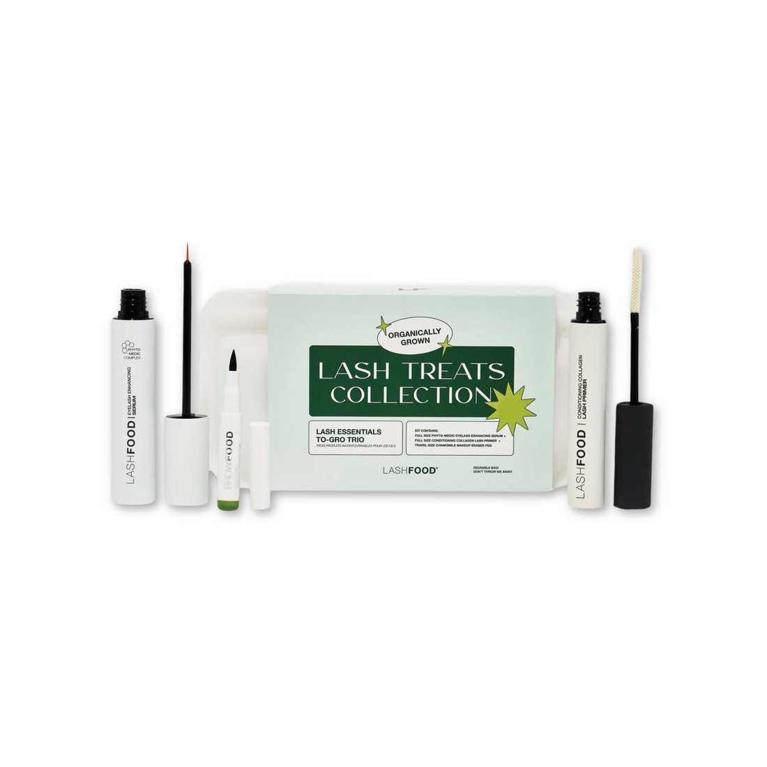 Lashfood Lash Essentials To-Gro Trio