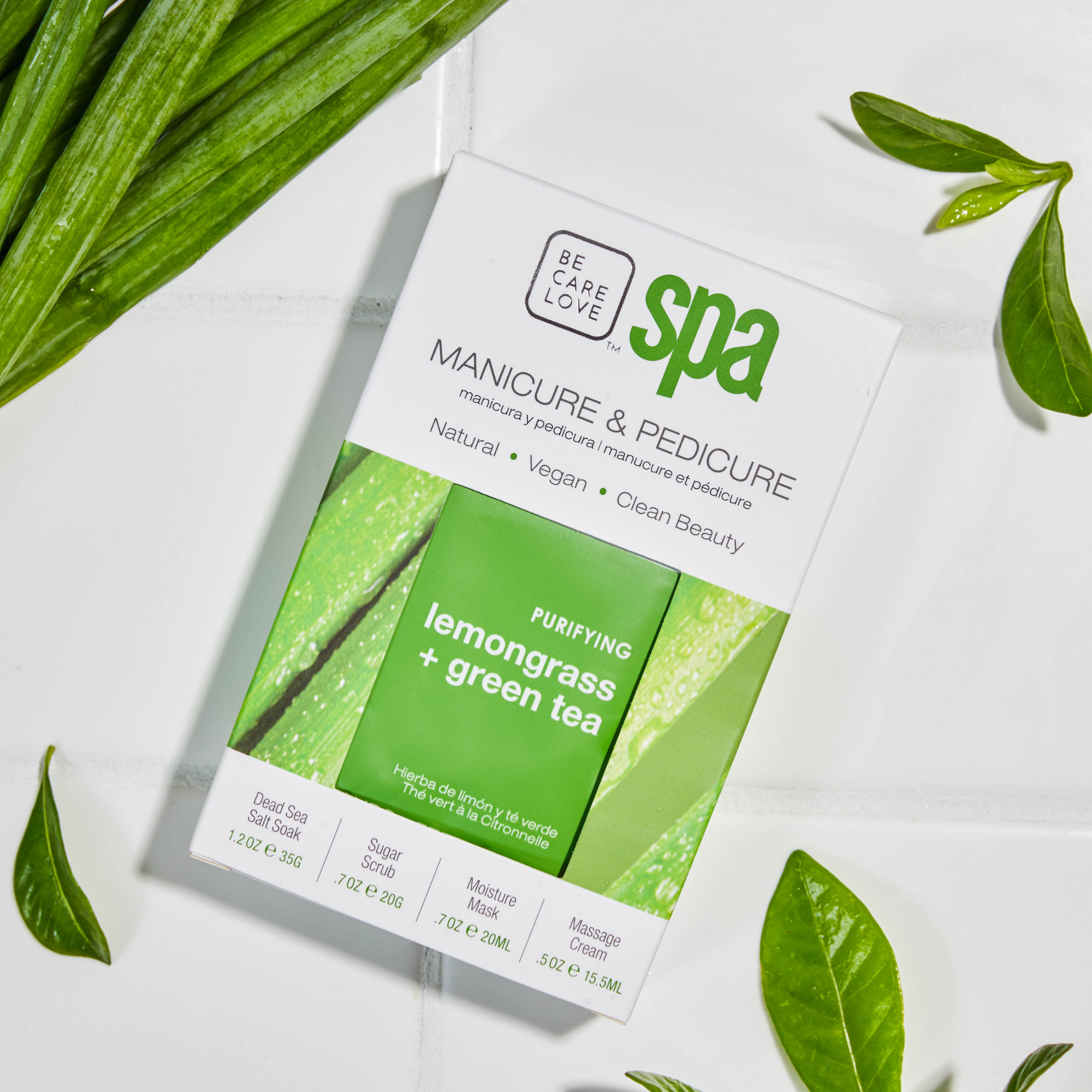 BCL SPA Purifying Lemongrass + Green Tea 4 Step System