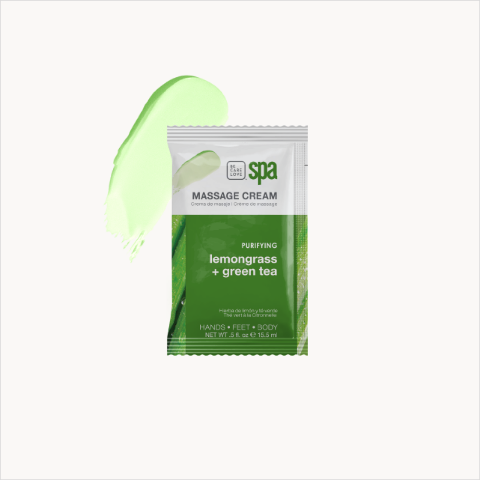 BCL SPA Purifying Lemongrass + Green Tea 4 Step System Massage Cream