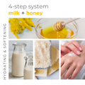 BCL SPA Ultra Moisturizing Milk + Honey with White Chocolate 4 Step System