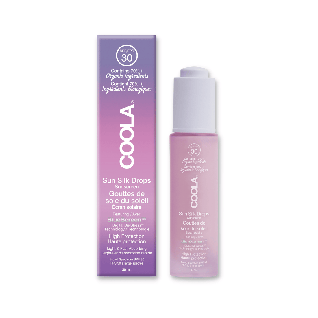 Coola Full Spectrum 360° Sun Silk Drops Organic Face Sunscreen SPF30