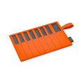 Gokos Felt Pouch Grey Orange