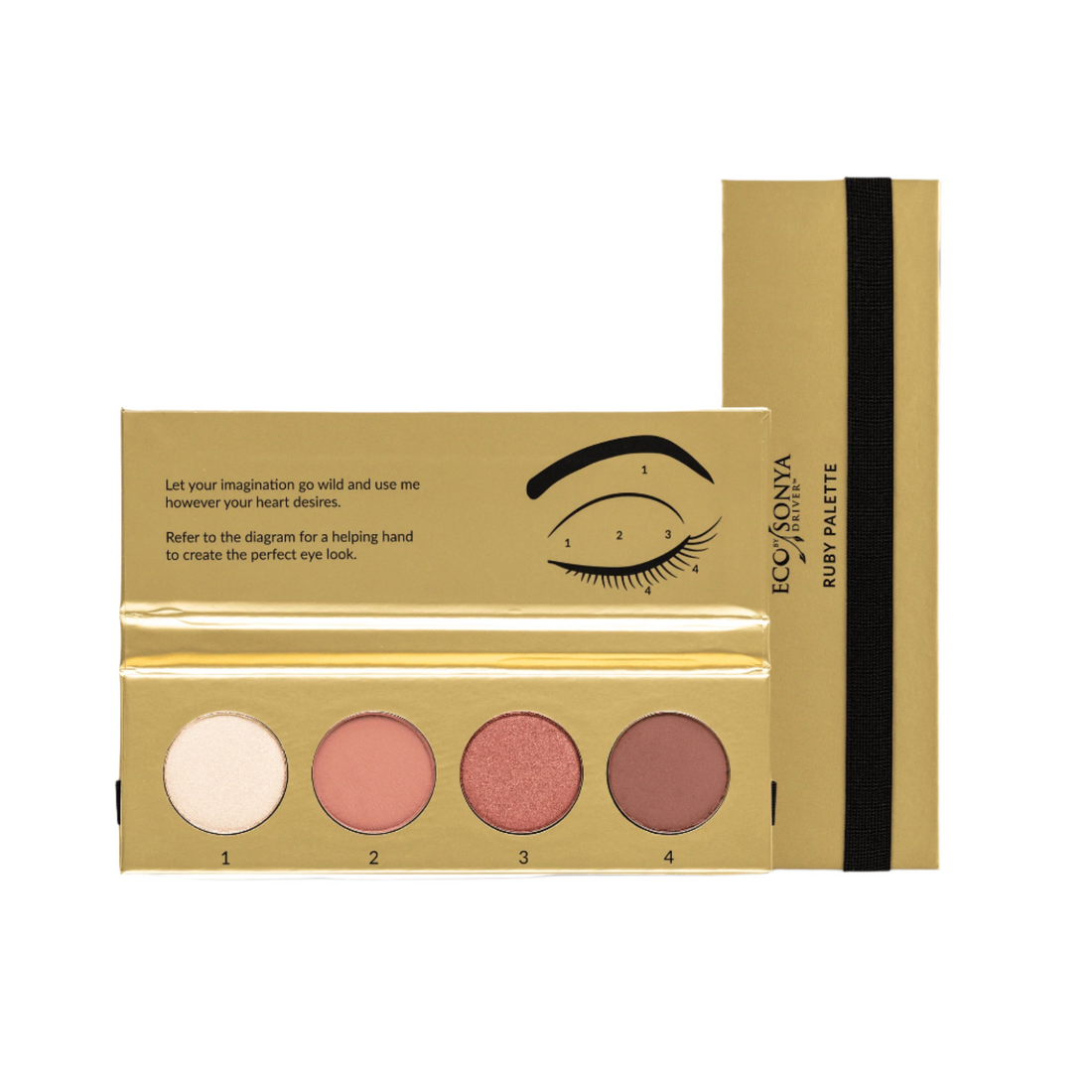 Eco by Sonya Driver Eyeshadow Ruby Palette