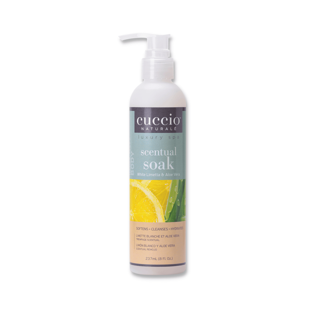 Cuccio Naturalé Scentual Soak - White Limetta & Aloe Vera